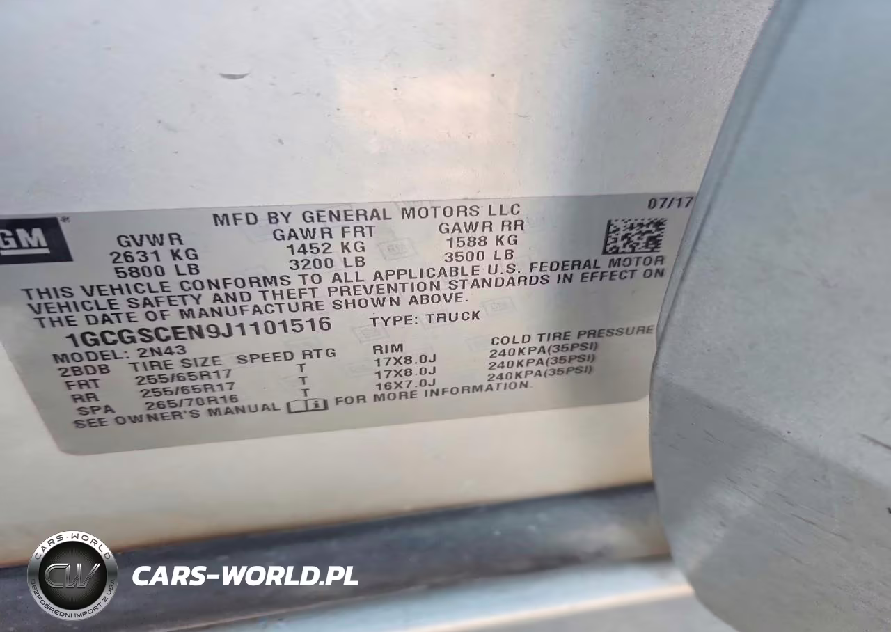 2018 Chevrolet Colorado Lt VIN:1GCGSCEN9J1101516 - 12