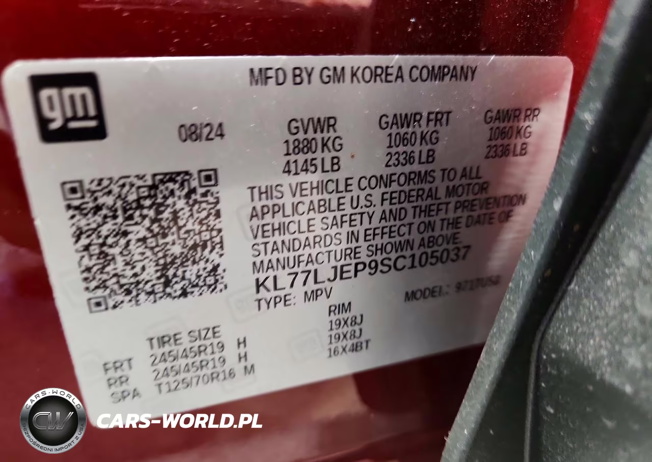 2025 Chevrolet Trax 2Rs VIN:KL77LJEP9SC105037 - 13