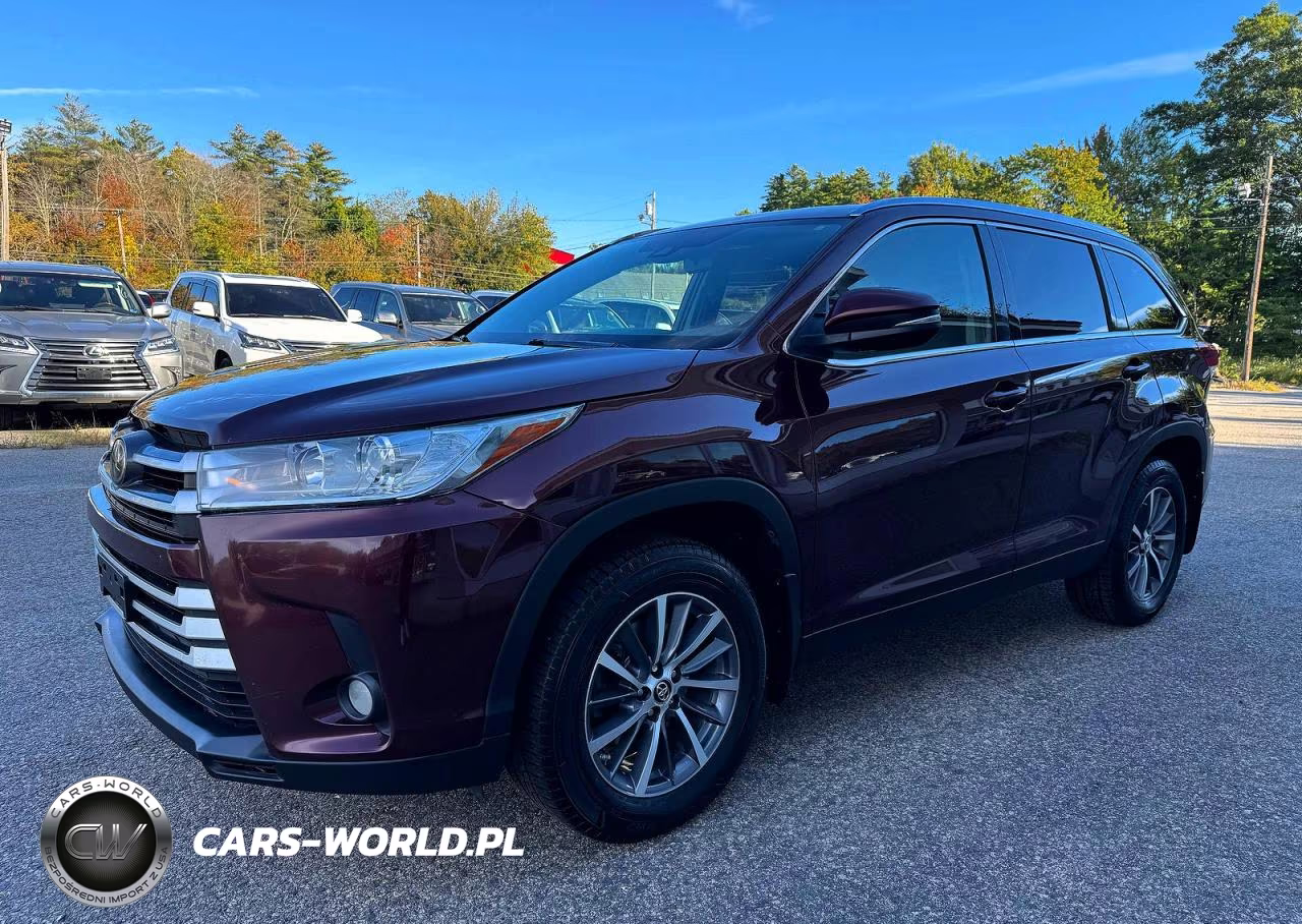 2019 Toyota Highlander Xle VIN:5TDJZRFH7KS970522 - 2