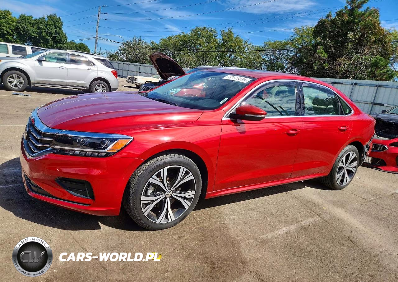 2021 Volkswagen Passat Se VIN:1VWSA7A36MC018754 - 1