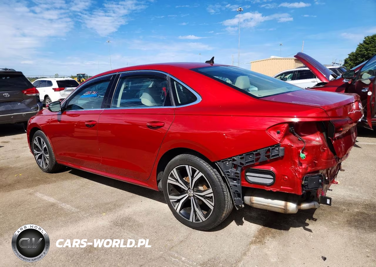 2021 Volkswagen Passat Se VIN:1VWSA7A36MC018754 - 2