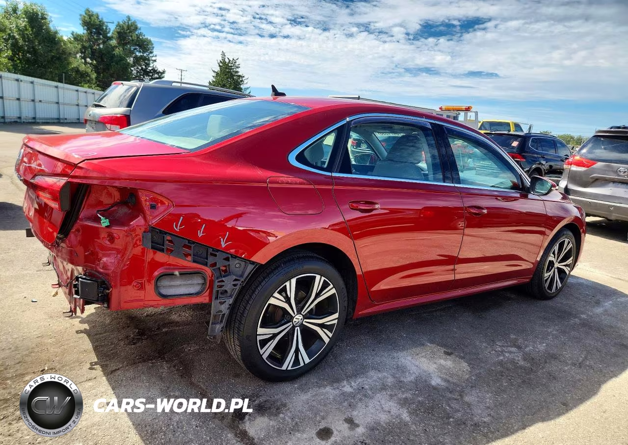 2021 Volkswagen Passat Se VIN:1VWSA7A36MC018754 - 3