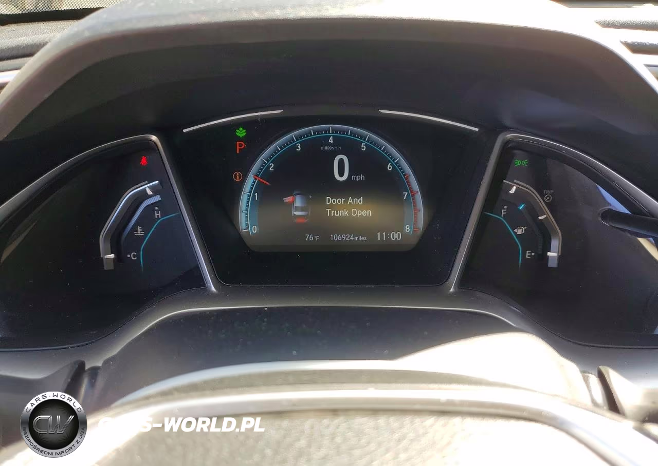 2017 Honda Civic Ex VIN:19XFC1F33HE007357 - 9