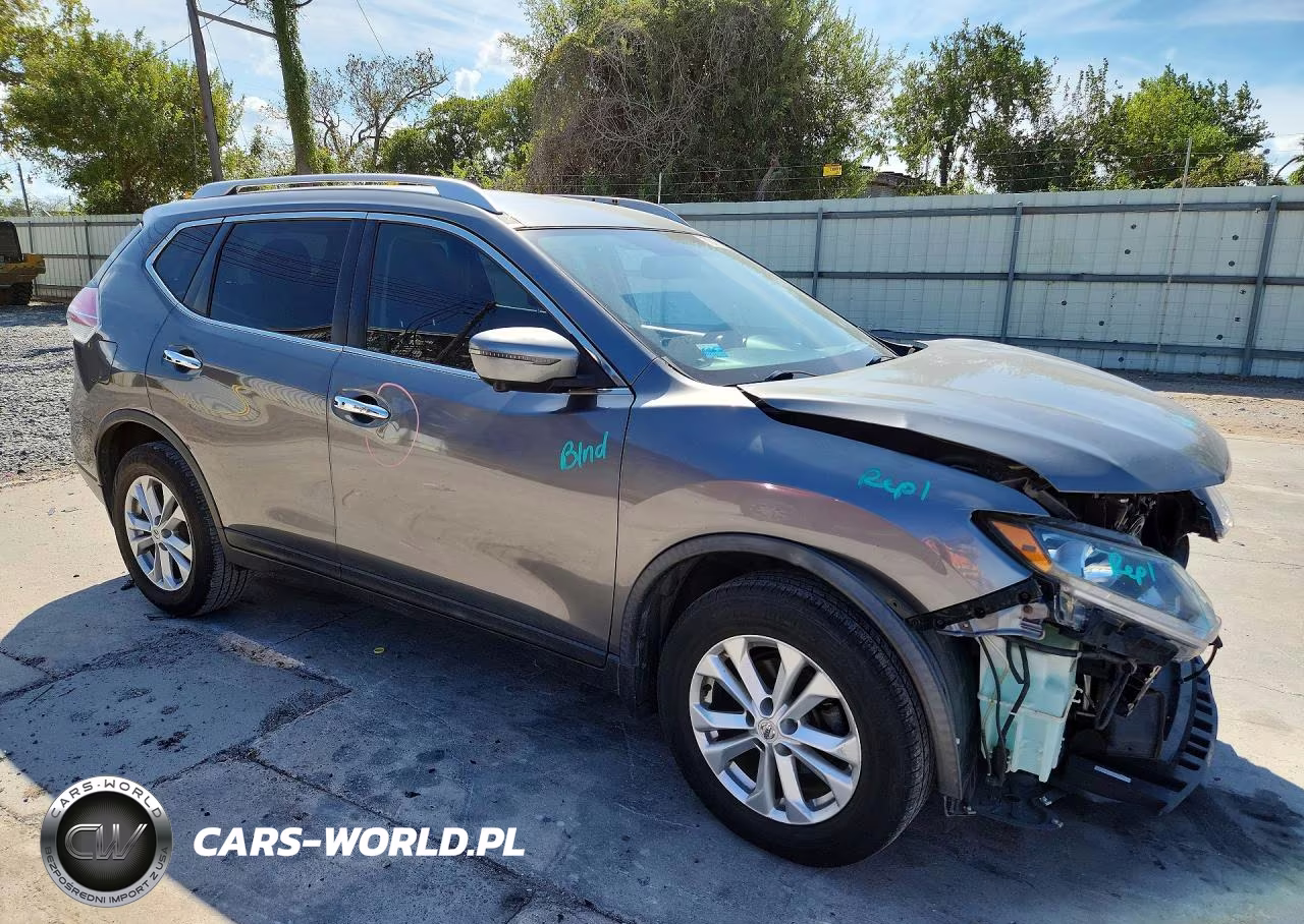 2016 Nissan Rogue Sv VIN:KNMAT2MT0GP737339 - 4