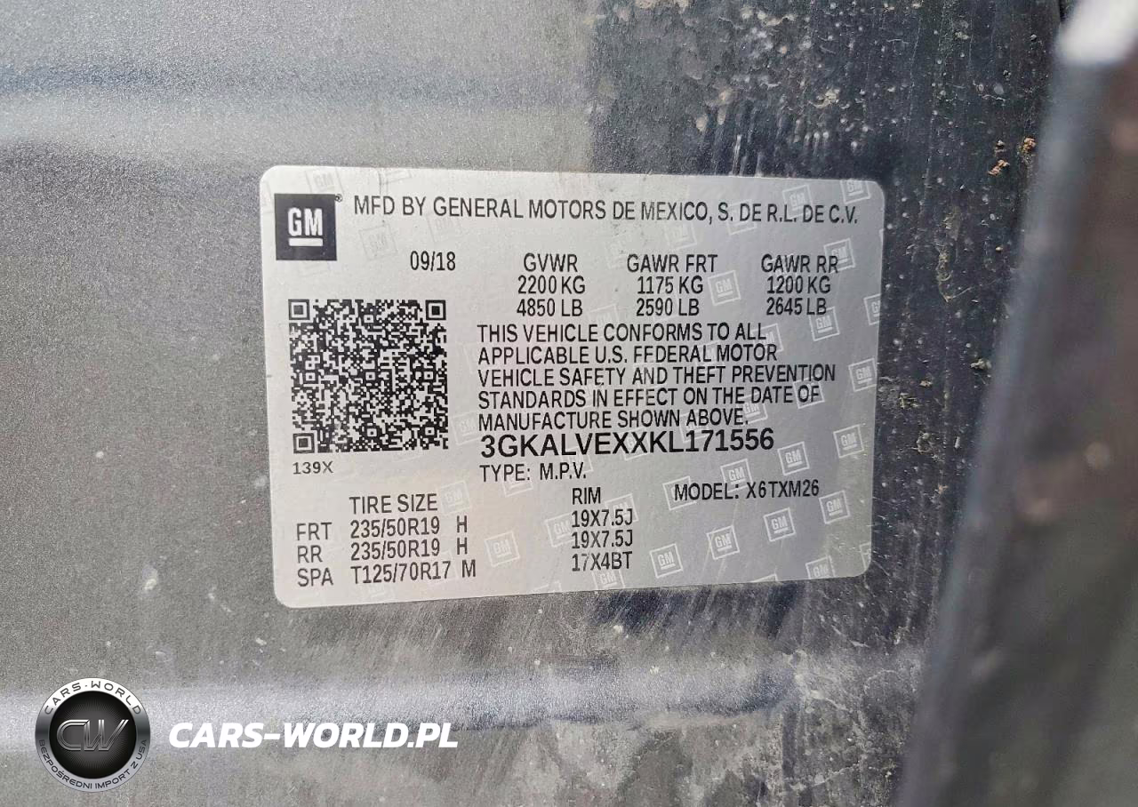 2019 GMC Terrain Slt VIN:3GKALVEXXKL171556 - 13
