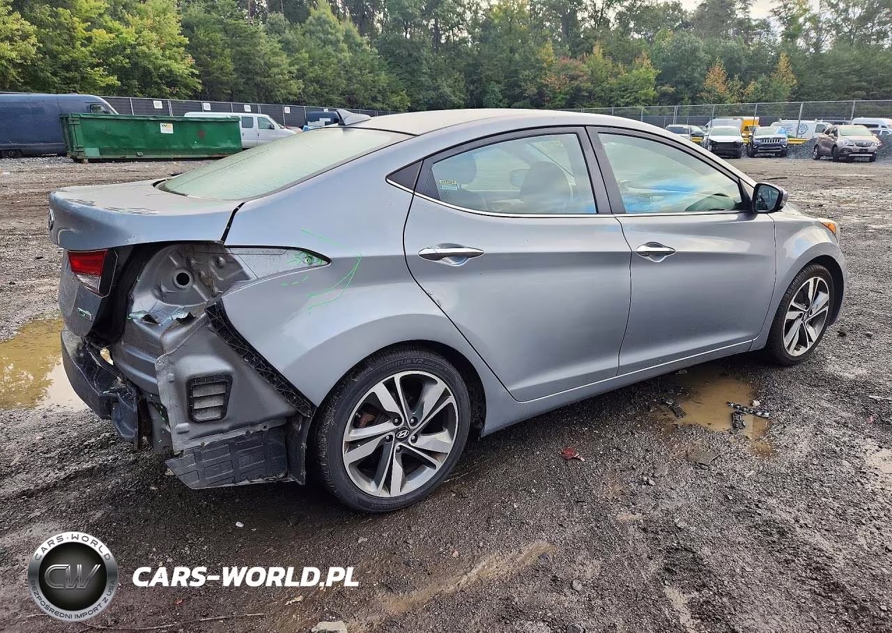 2015 Hyundai Elantra Limited VIN:KMHDH4AE6FU456707 - 3