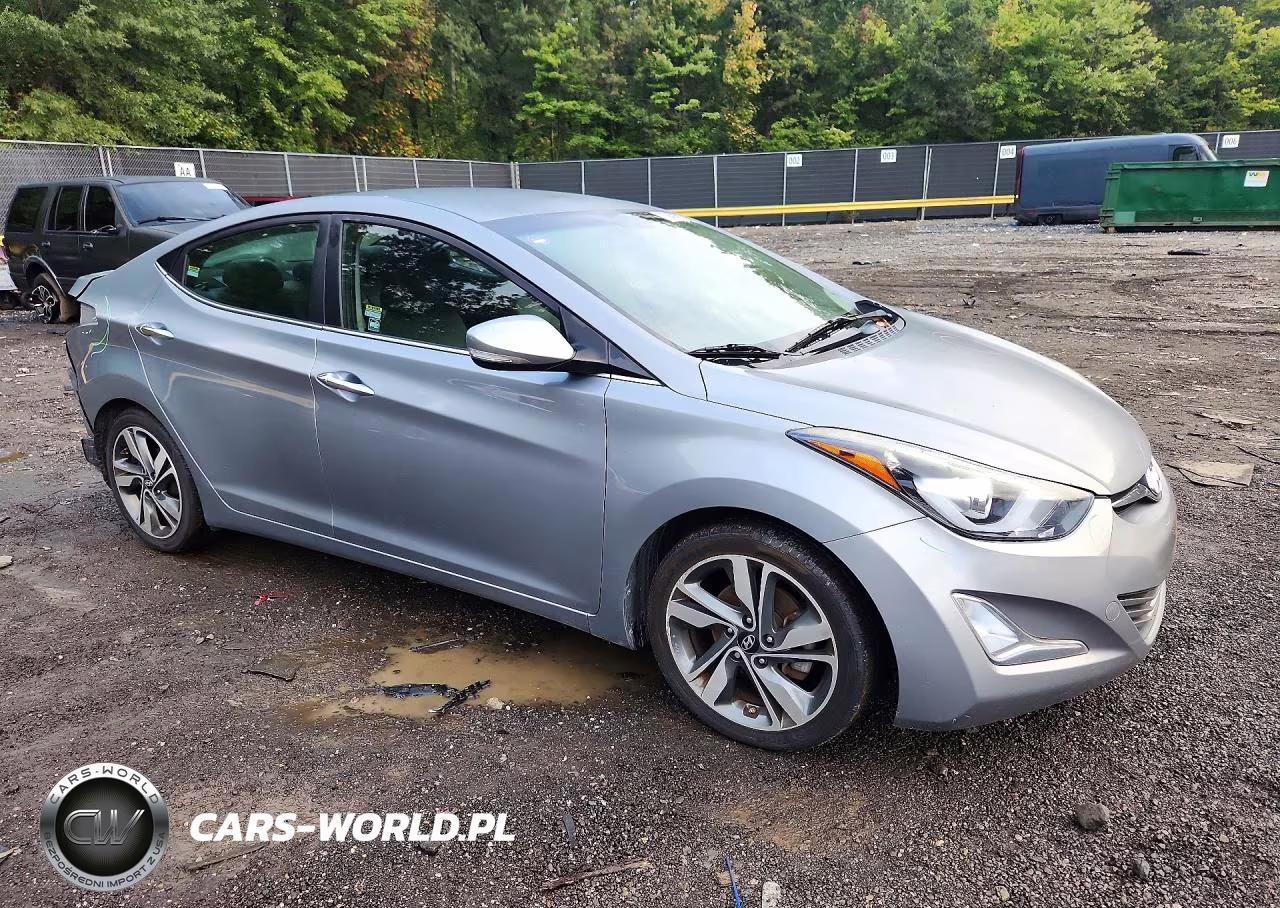 2015 Hyundai Elantra Limited VIN:KMHDH4AE6FU456707 - 4