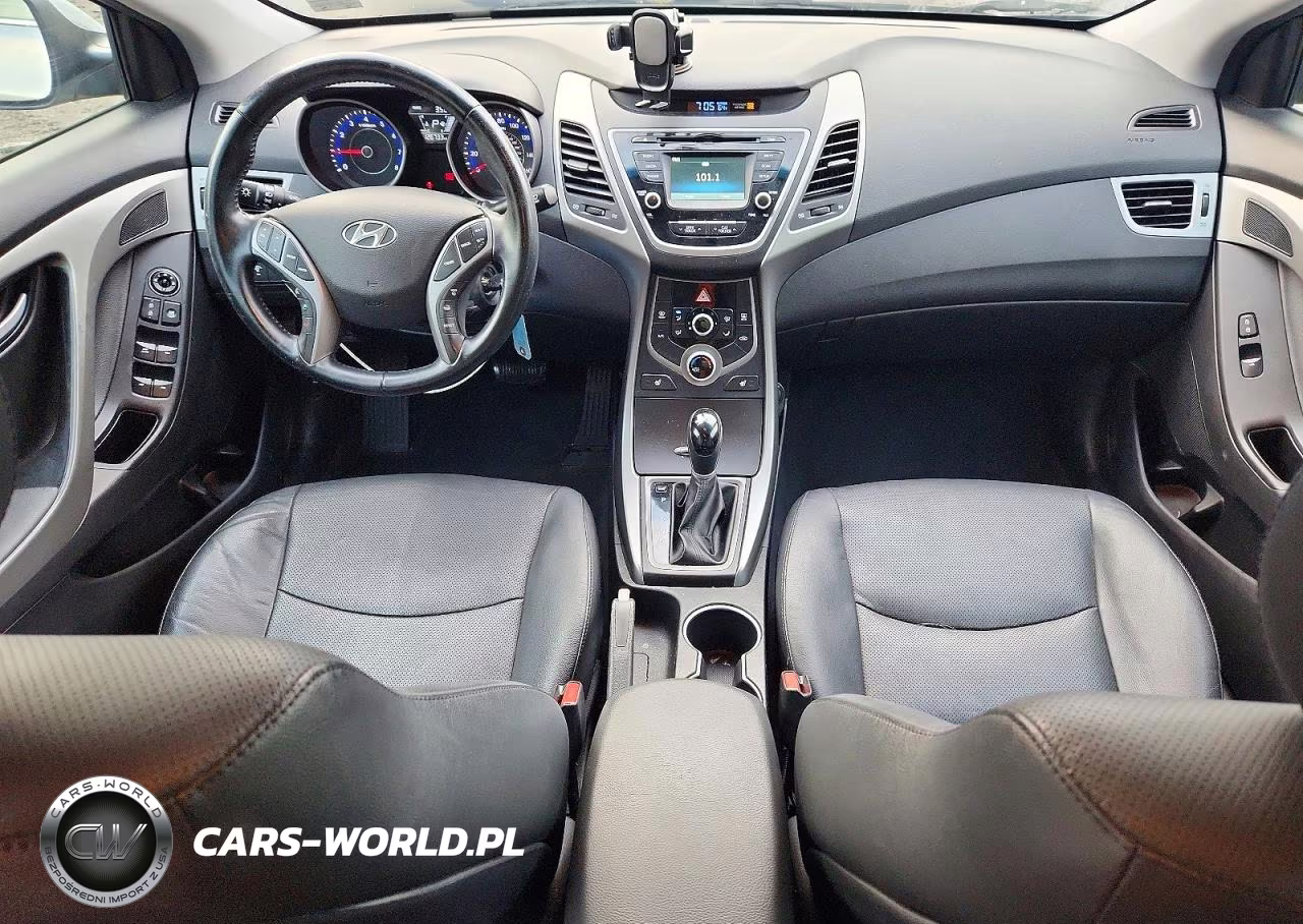 2015 Hyundai Elantra Limited VIN:KMHDH4AE6FU456707 - 8
