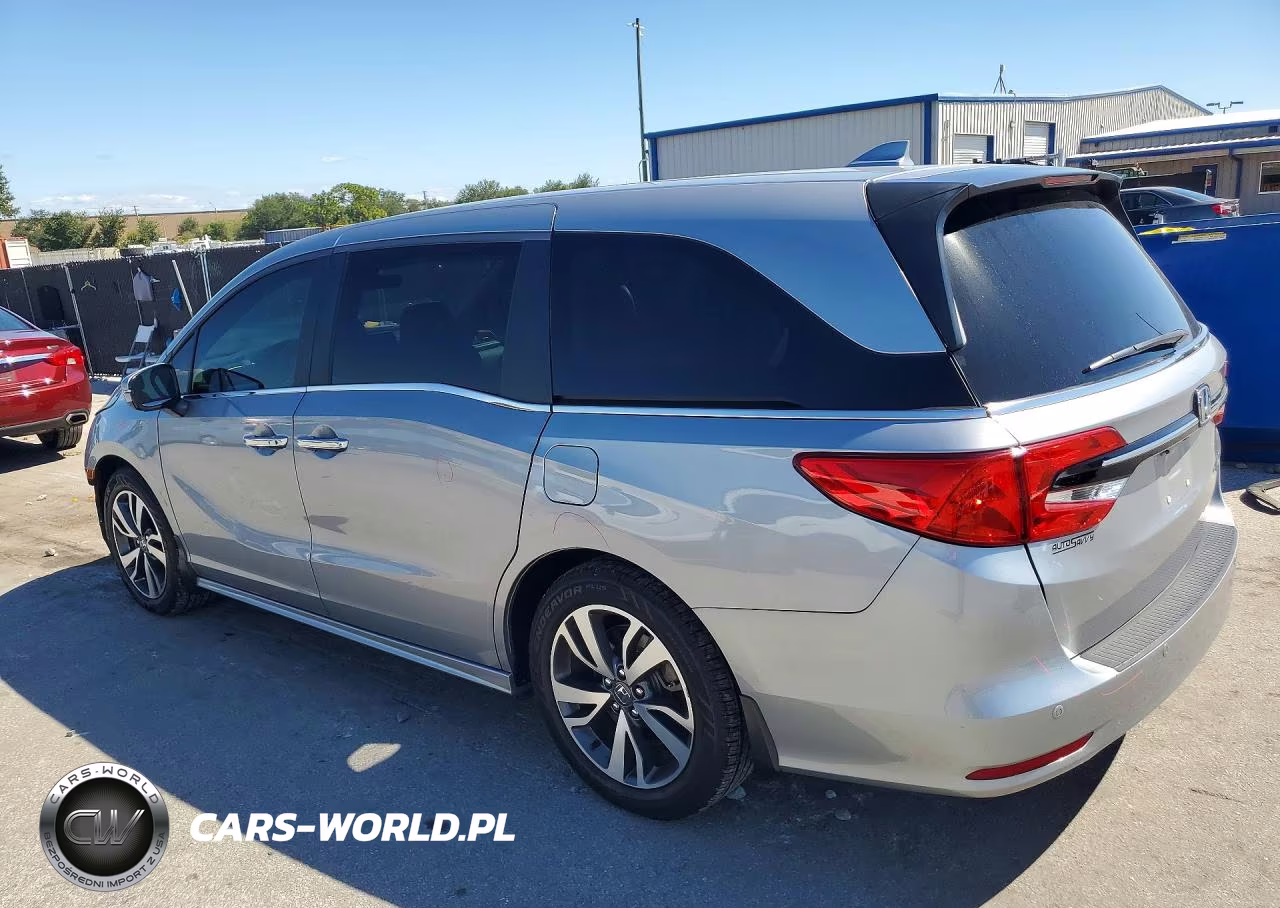 2022 Honda Odyssey Touring VIN:5FNRL6H85NB023343 - 2