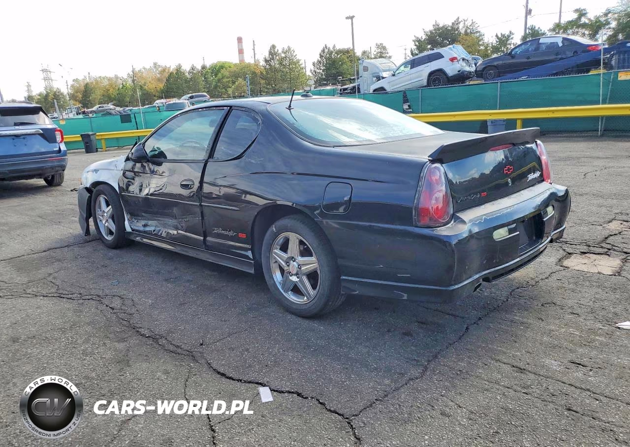 2004 Chevrolet Monte Carlo Ss Supercharged VIN:2G1WZ121649307723 - 2