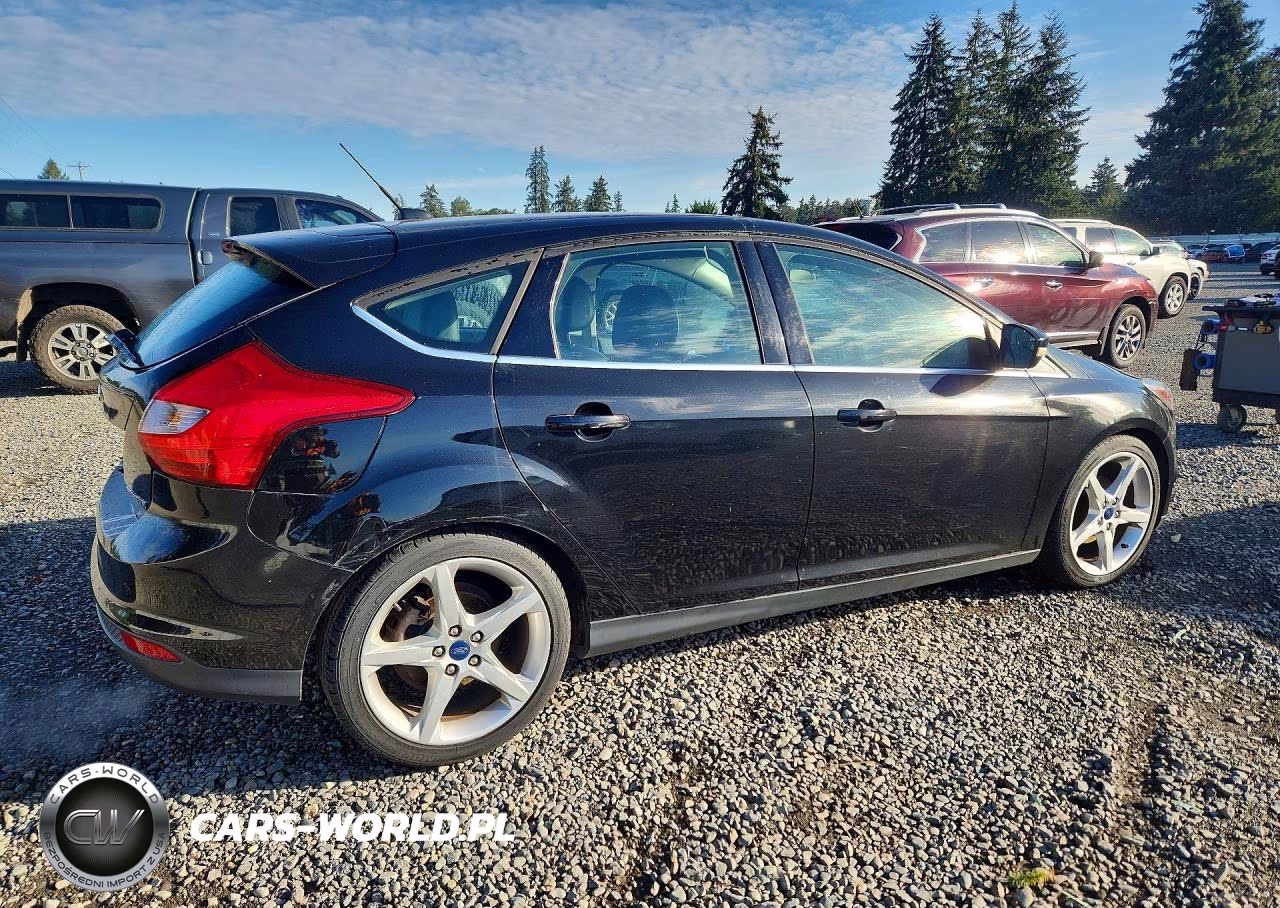 2014 Ford Focus Titanium VIN:1FADP3N26EL111317 - 3