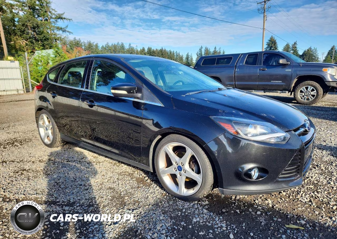 2014 Ford Focus Titanium VIN:1FADP3N26EL111317 - 4