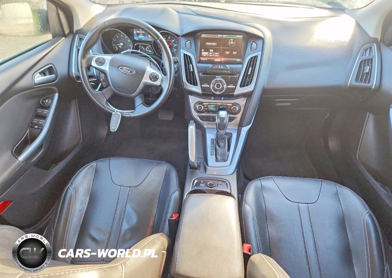 2014 Ford Focus Titanium VIN:1FADP3N26EL111317 - 8