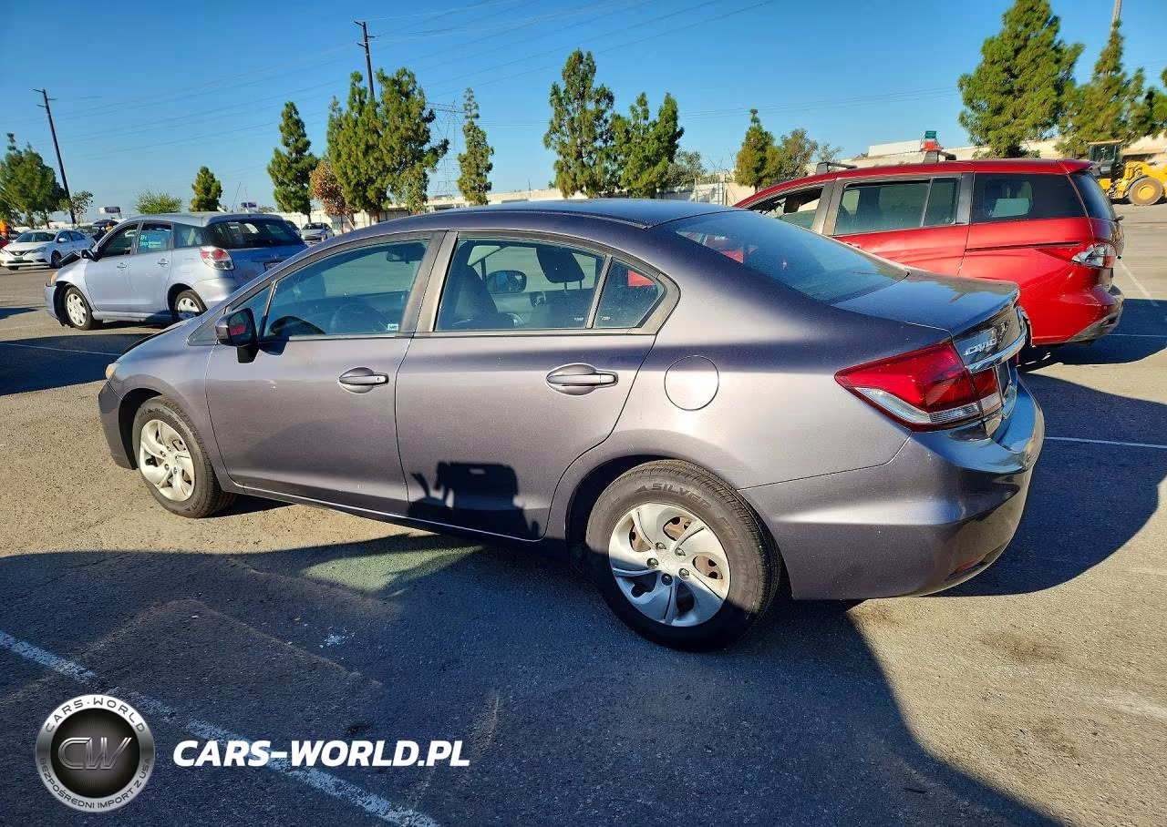 2015 Honda Civic Lx VIN:19XFB2F52FE262380 - 2