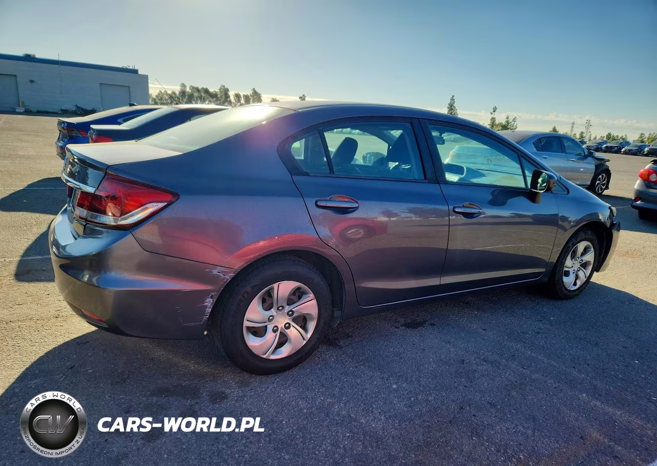 2015 Honda Civic Lx VIN:19XFB2F52FE262380 - 3