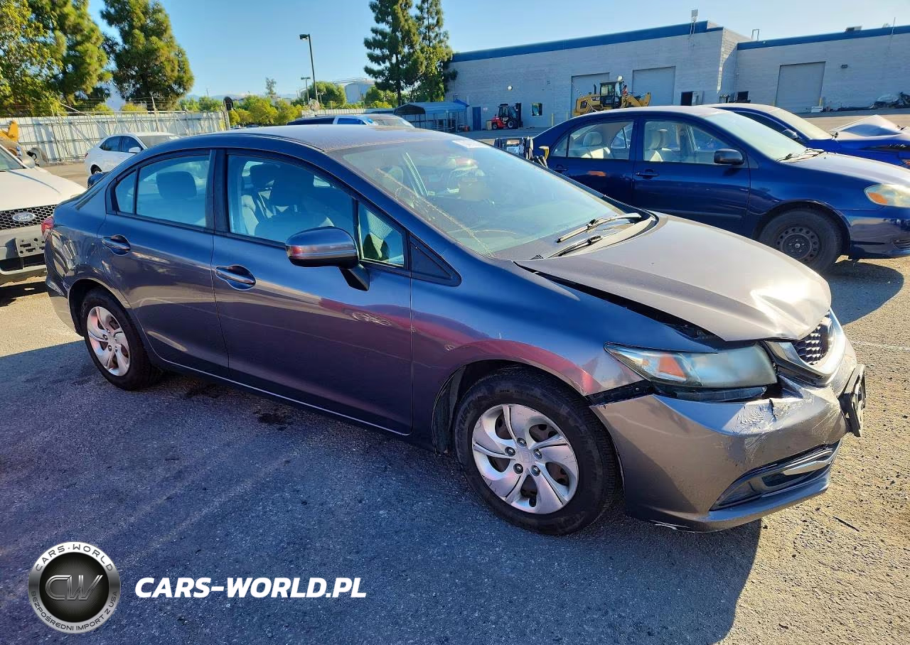 2015 Honda Civic Lx VIN:19XFB2F52FE262380 - 4
