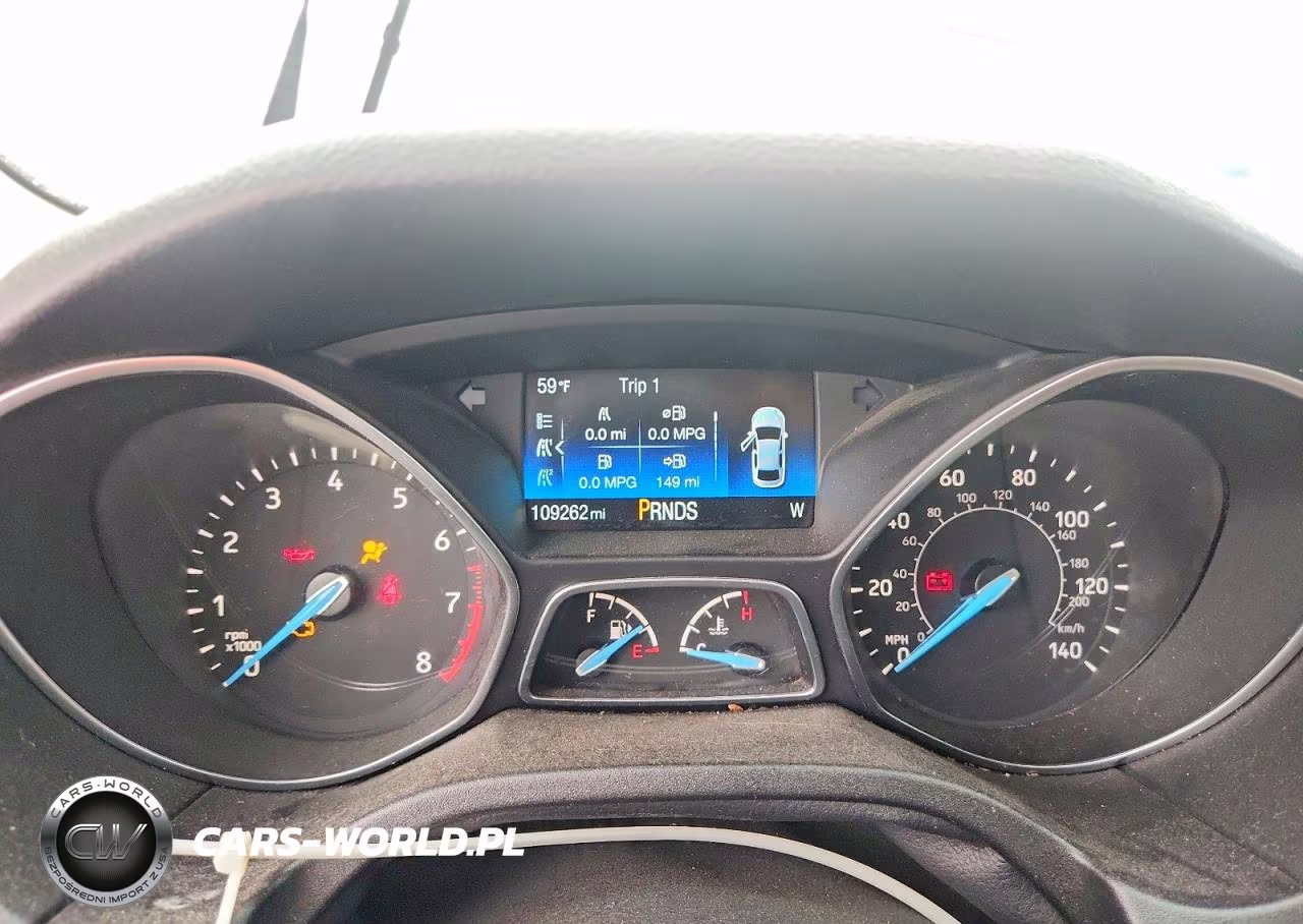 2015 Ford Focus Se VIN:1FADP3K2XFL324115 - 9