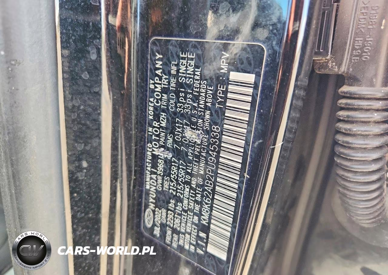 2023 Hyundai Kona Sel VIN:KM8K62AB2PU945338 - 14