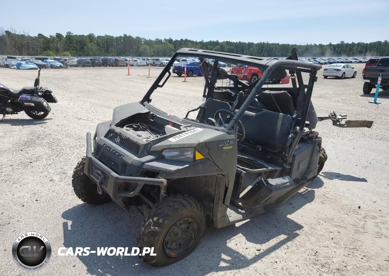 2016 Polaris Ranger Crew Xp 570-6 VIN:3NSRVA573GG534215 - 2