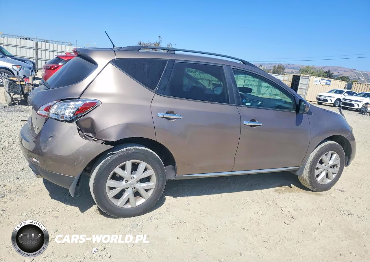 2014 Nissan Murano Sv VIN:JN8AZ1MU1EW420629 - 3
