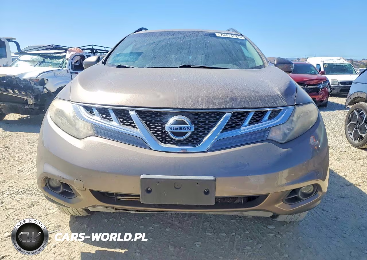 2014 Nissan Murano Sv VIN:JN8AZ1MU1EW420629 - 5