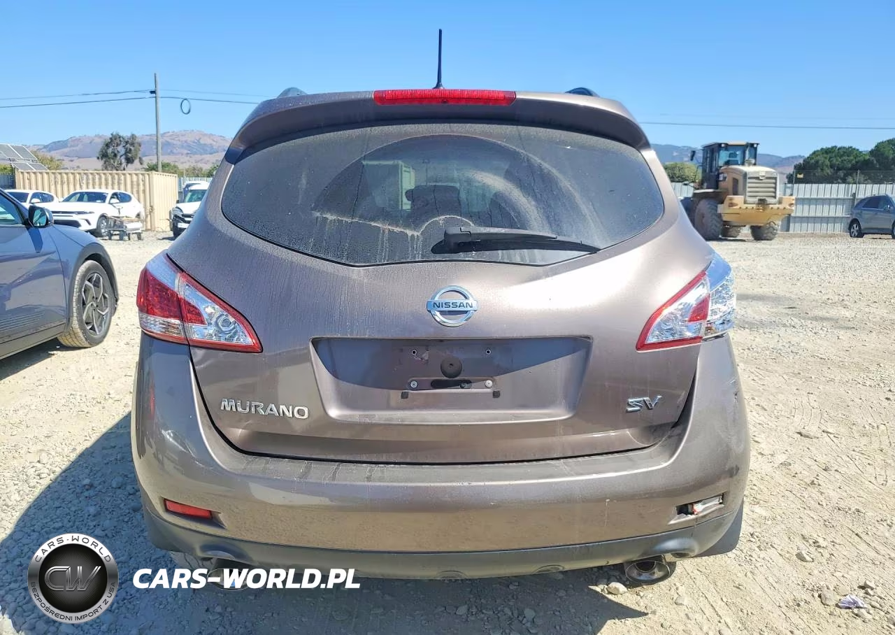 2014 Nissan Murano Sv VIN:JN8AZ1MU1EW420629 - 6