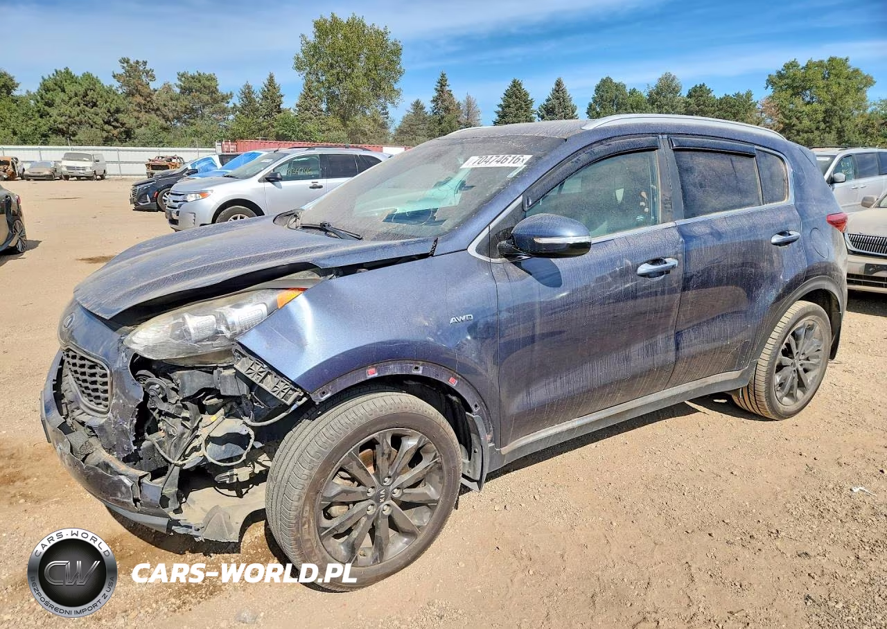 2018 Kia Sportage Ex VIN:KNDPNCAC1J7459556 - 1