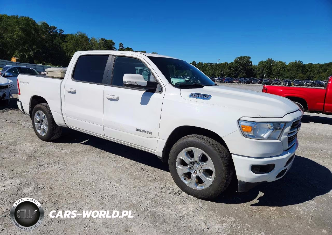 2021 Ram 1500 Big Horn-Lone Star VIN:1C6SRFFT5MN509343 - 4