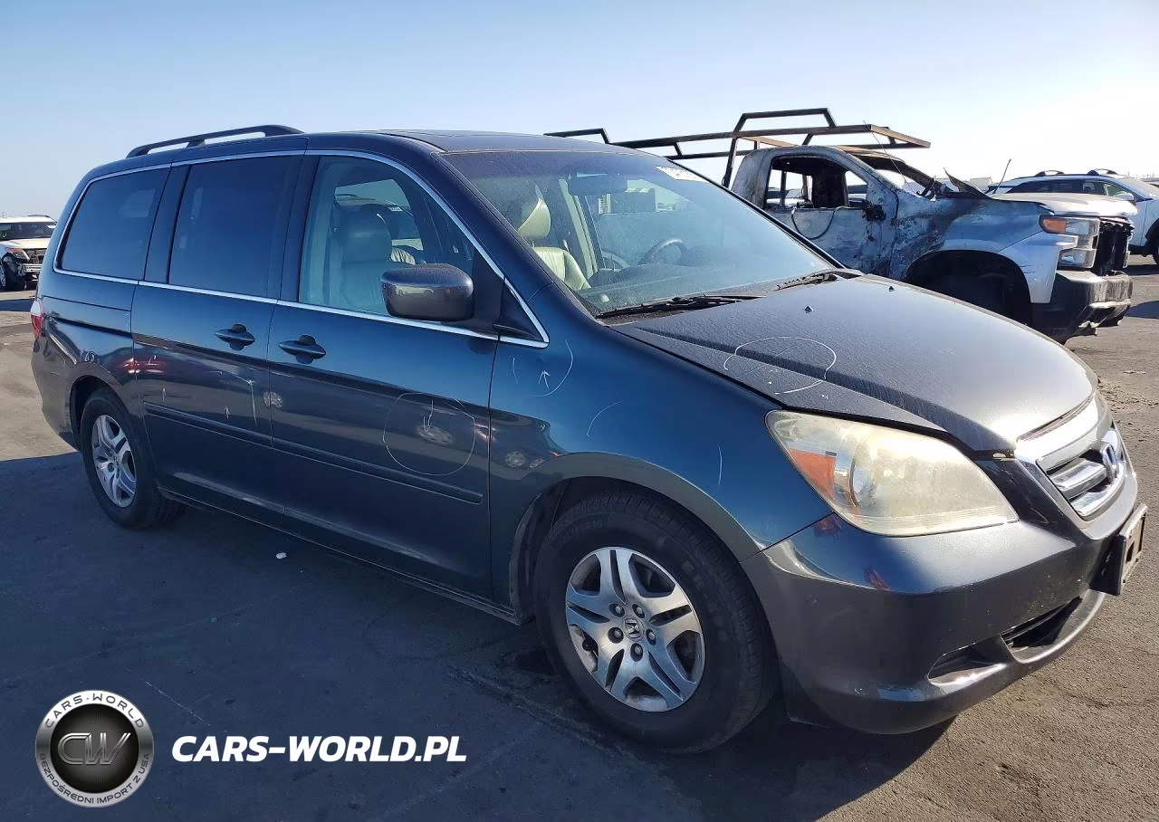 2005 Honda Odyssey Exl VIN:5FNRL38785B115679 - 4