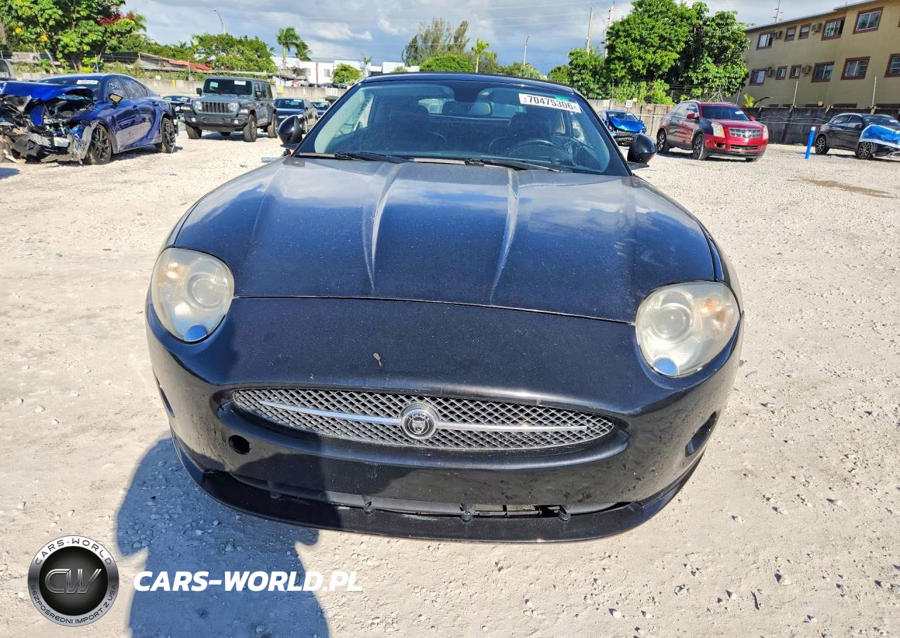 2008 Jaguar Xk VIN:SAJWA44B185B23335 - 5