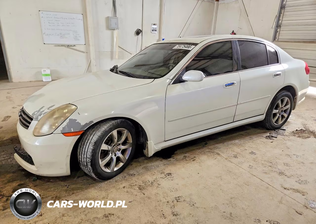 2006 Infiniti G35 X VIN:JNKCV51F06M603402 - 1