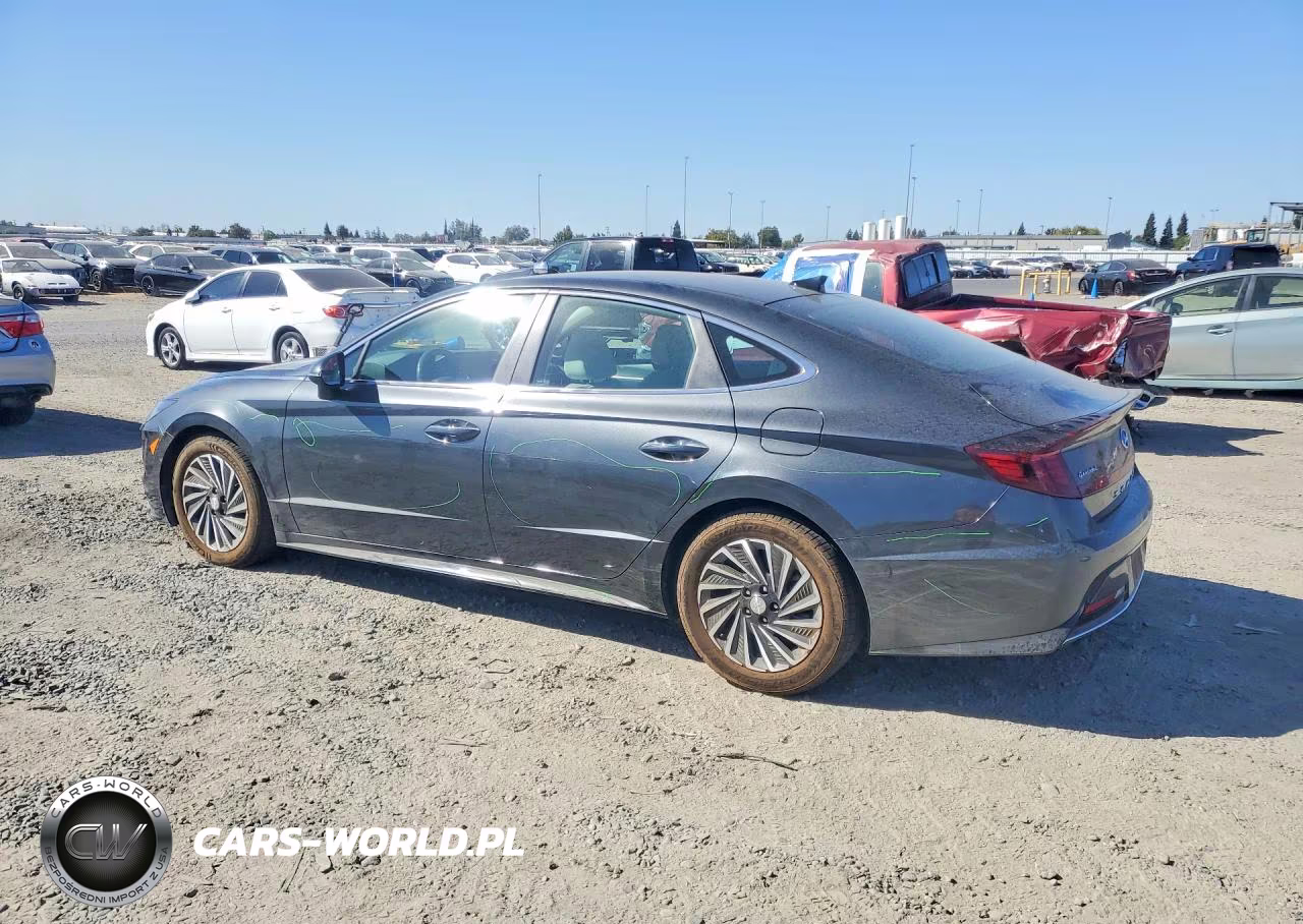 2021 Hyundai Sonata Hybrid Sel VIN:KMHL34JJ0MA032719 - 2
