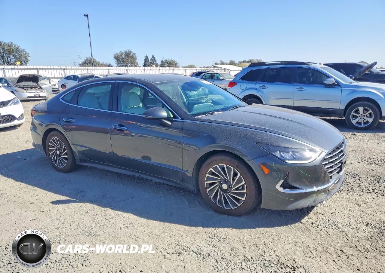 2021 Hyundai Sonata Hybrid Sel VIN:KMHL34JJ0MA032719 - 4