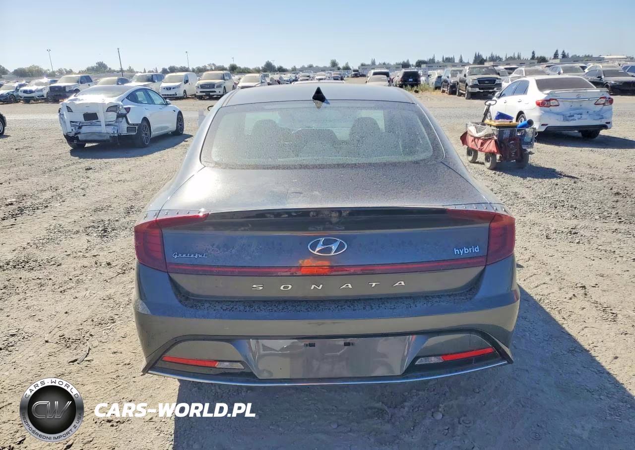 2021 Hyundai Sonata Hybrid Sel VIN:KMHL34JJ0MA032719 - 6