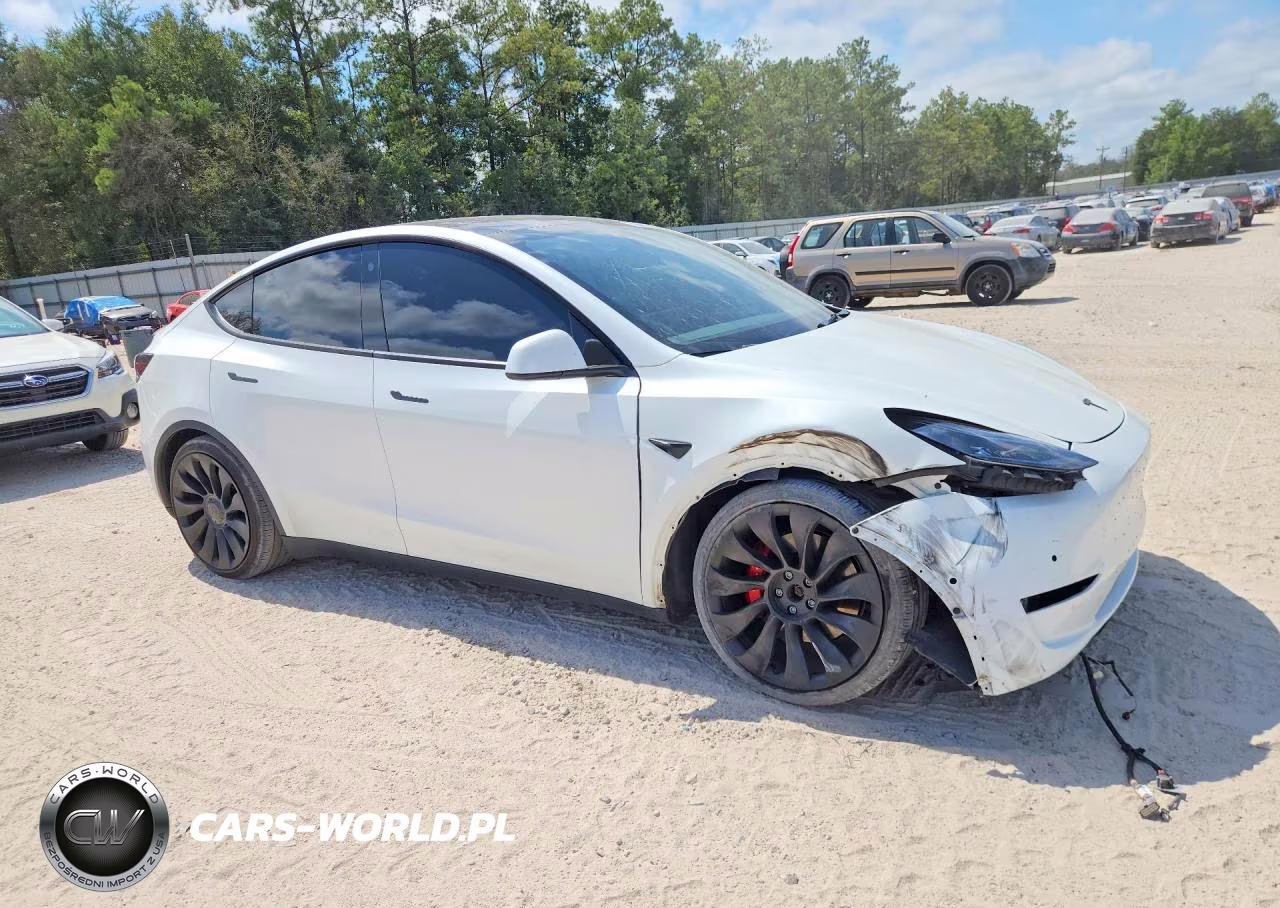 2022 Tesla Model Y VIN:7SAYGDEF7NF319474 - 4