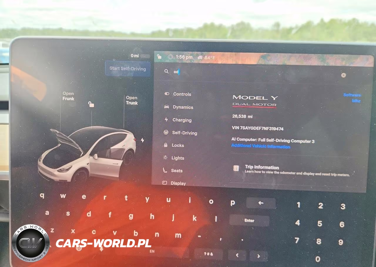 2022 Tesla Model Y VIN:7SAYGDEF7NF319474 - 9