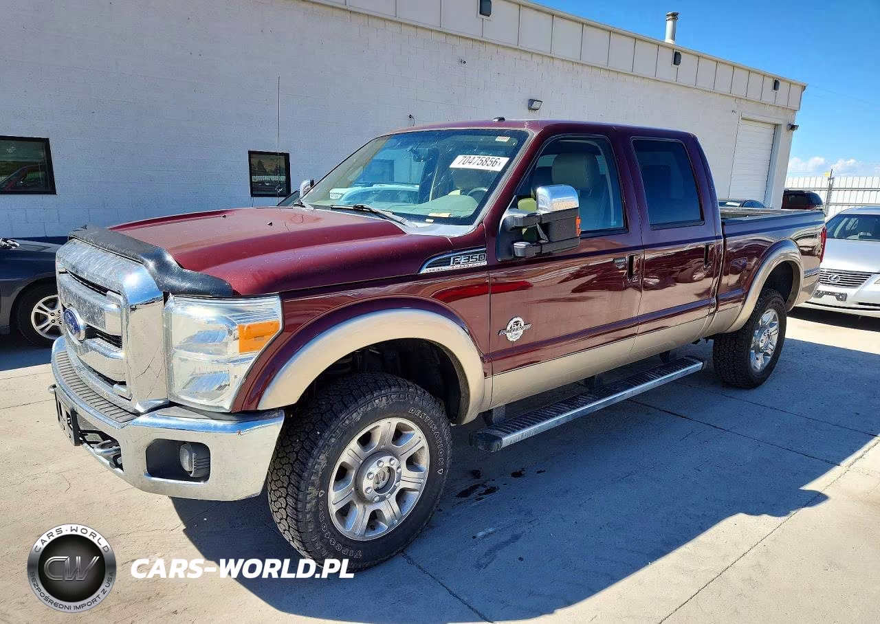 2012 Ford F350 Super Duty VIN:1FT8W3BT7CEB00534 - 1