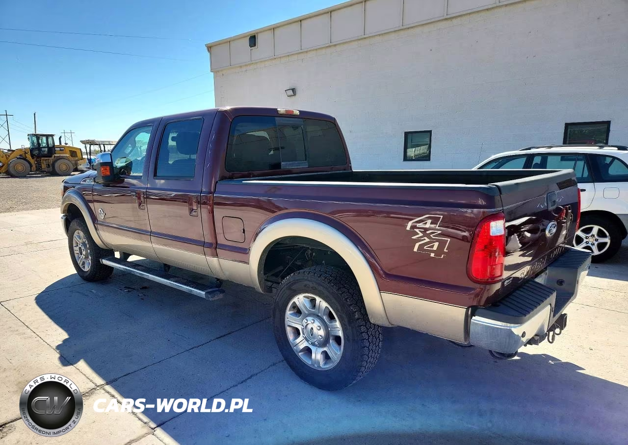 2012 Ford F350 Super Duty VIN:1FT8W3BT7CEB00534 - 2