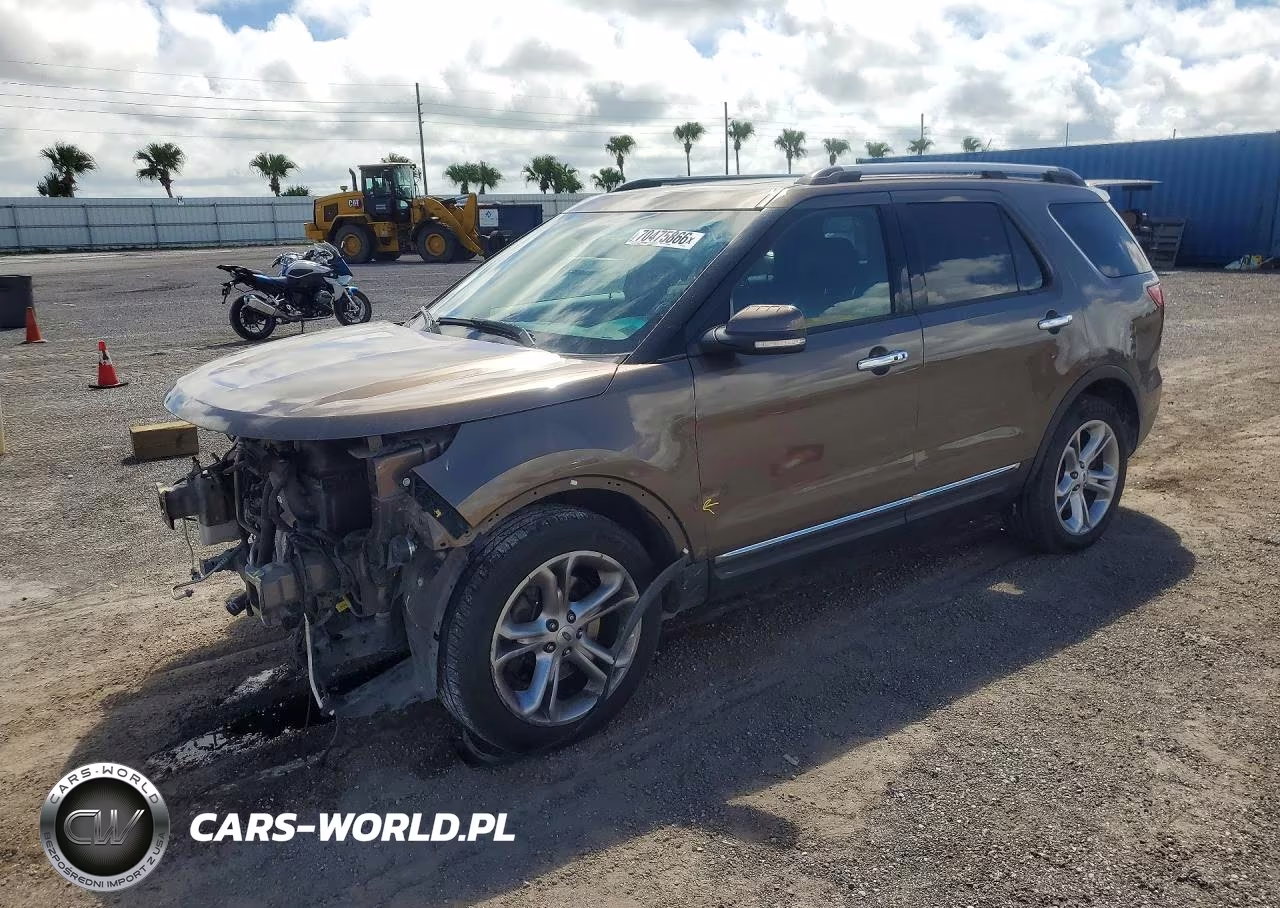 2015 Ford Explorer Limited VIN:1FM5K7F87FGB26955 - 1