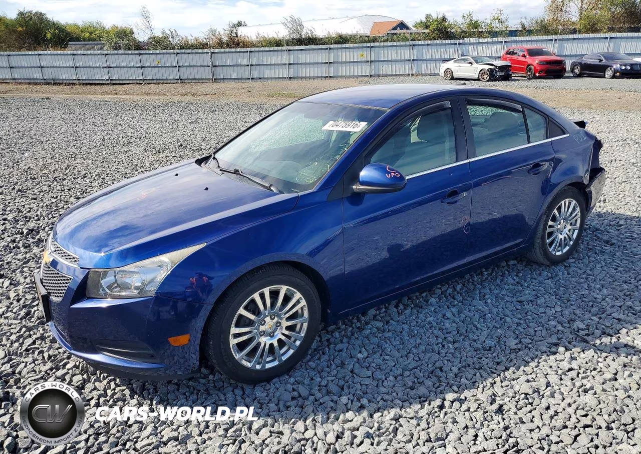 2012 Chevrolet Cruze Eco VIN:1G1PJ5SC0C7105125 - 1