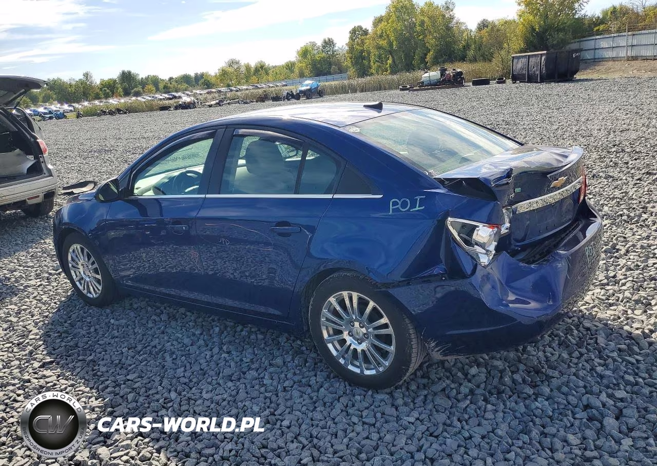 2012 Chevrolet Cruze Eco VIN:1G1PJ5SC0C7105125 - 2