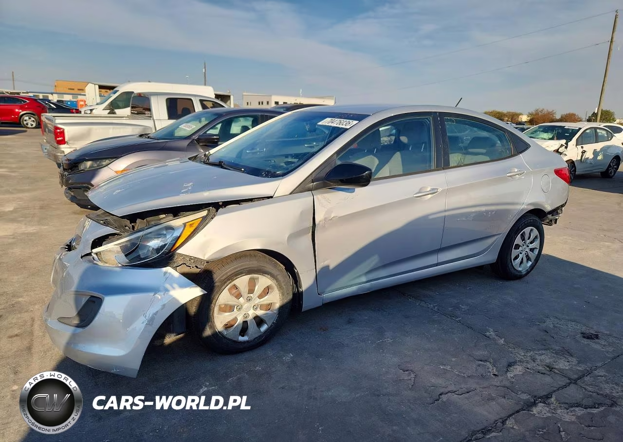 2016 Hyundai Accent Se VIN:KMHCT4AE1GU057358 - 1