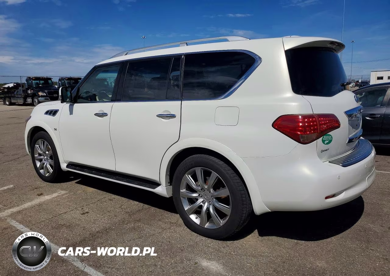 2014 Infiniti Qx80 Base VIN:JN8AZ2NC5E9351129 - 2
