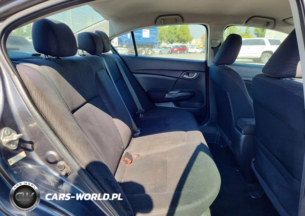 2013 Honda Civic Lx VIN:19XFB2F50DE270751 - 10