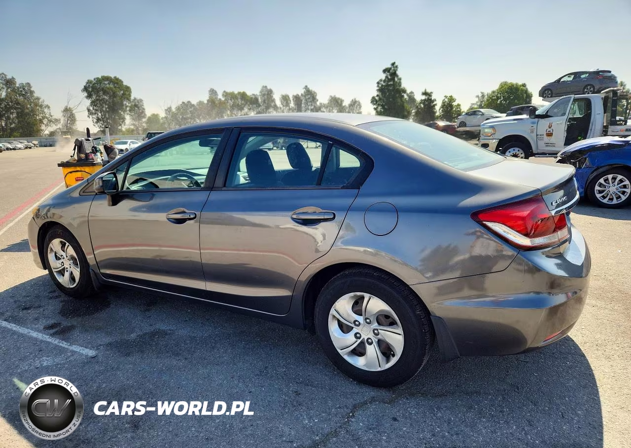 2013 Honda Civic Lx VIN:19XFB2F50DE270751 - 2
