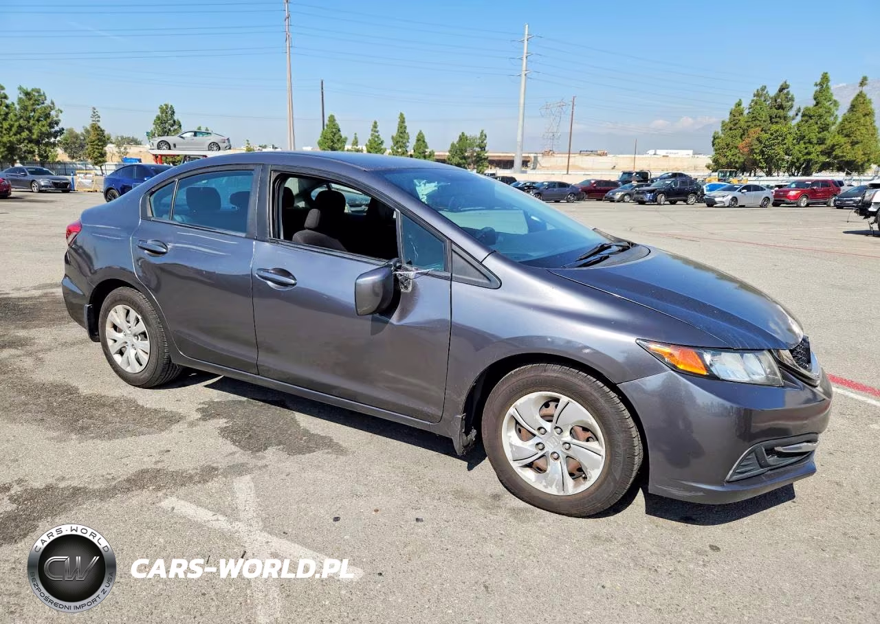 2013 Honda Civic Lx VIN:19XFB2F50DE270751 - 4