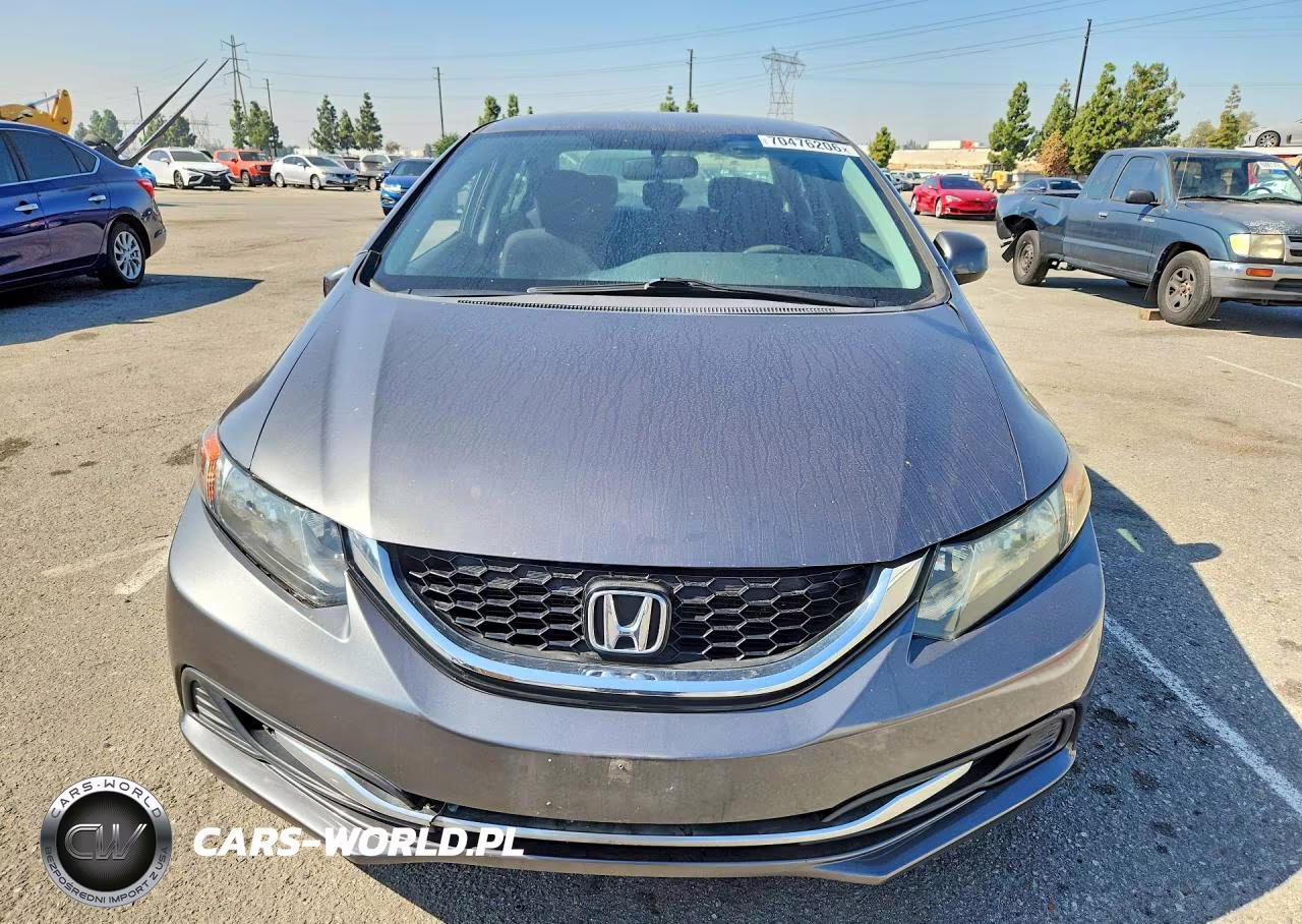 2013 Honda Civic Lx VIN:19XFB2F50DE270751 - 5