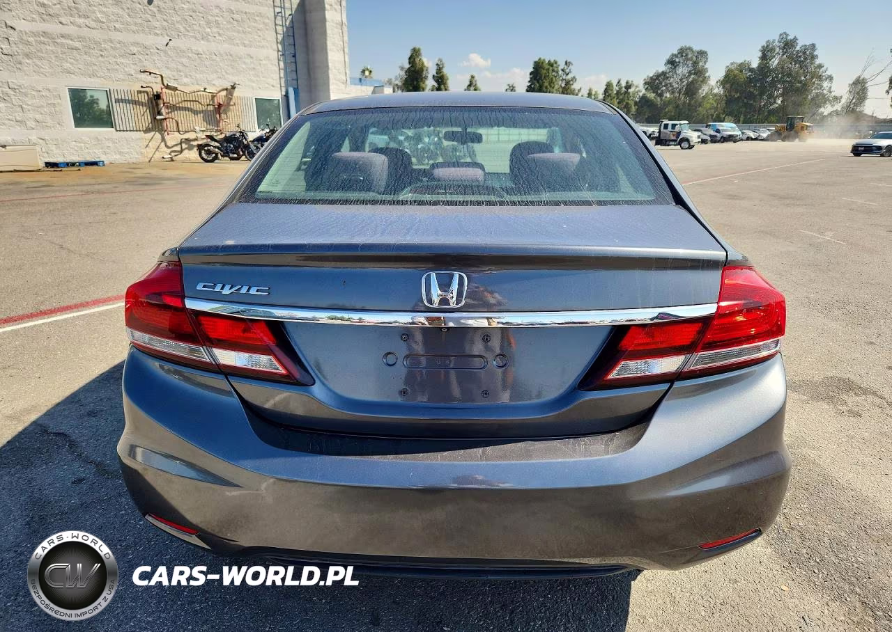 2013 Honda Civic Lx VIN:19XFB2F50DE270751 - 6