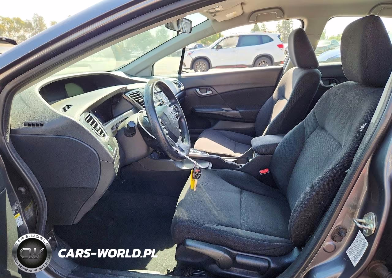 2013 Honda Civic Lx VIN:19XFB2F50DE270751 - 7