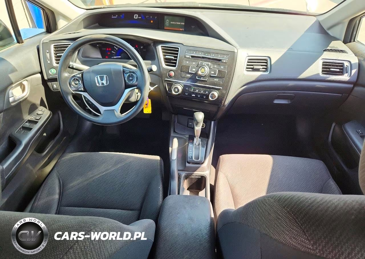 2013 Honda Civic Lx VIN:19XFB2F50DE270751 - 8